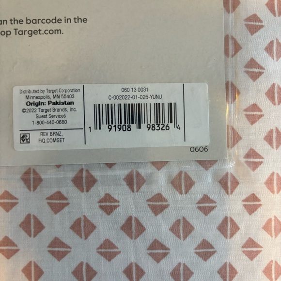 Threshold Boho Reversible Printed Comforter & Sham Set Bronze - Threshold Twin - Picture 6 of 8